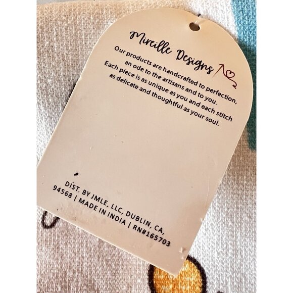 NEW Set 3 PICKLE BALL AVENUE Kitchen Dish Towels Mireille Designs 100% Cotton - Picture 3 of 6